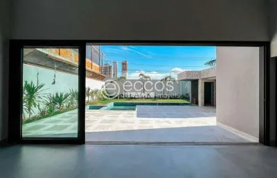 Casa em condomínio à venda, 4 quartos, 4 suítes, 3 vagas, jardim karaíba - uberlândia/mg