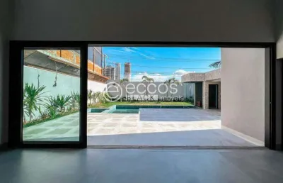 Casa em condomínio à venda, 4 quartos, 4 suítes, 3 vagas, jardim karaíba - uberlândia/mg