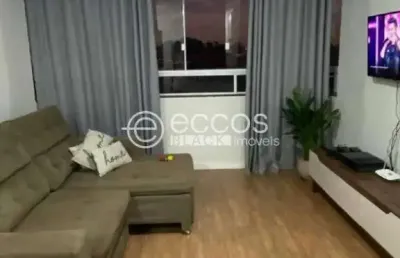 Apartamento à venda, 2 quartos, 1 suíte, 2 vagas, jardim patrícia - uberlândia/mg
