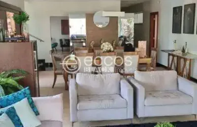 Casa em condomínio para aluguel, 4 quartos, 4 suítes, 5 vagas, tocantins - uberlândia/mg
