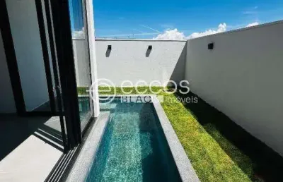 Casa em condomínio à venda, 4 quartos, 2 suítes, 3 vagas, granja marileusa - uberlândia/mg