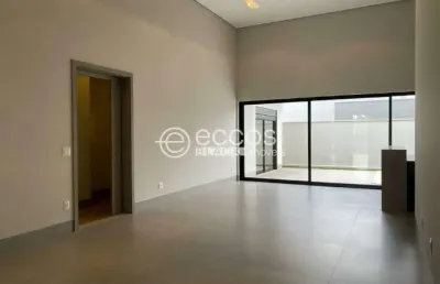 Casa em condomínio à venda, 3 quartos, 3 suítes, 2 vagas, laranjeiras - uberlândia/mg