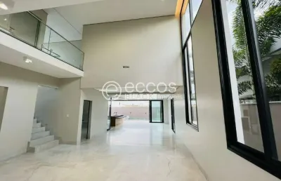 Casa em condomínio à venda, 4 quartos, 4 suítes, 4 vagas, granja marileusa - uberlândia/mg