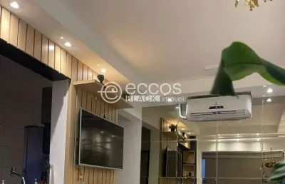 Apartamento à venda, 2 quartos, 1 suíte, 1 vaga, aclimação - uberlândia/mg