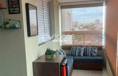 Apartamento à venda, 3 quartos, 1 suíte, 2 vagas, santa mônica - uberlândia/mg