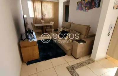 Apartamento à venda, 2 quartos, 1 vaga, presidente roosevelt - uberlândia/mg