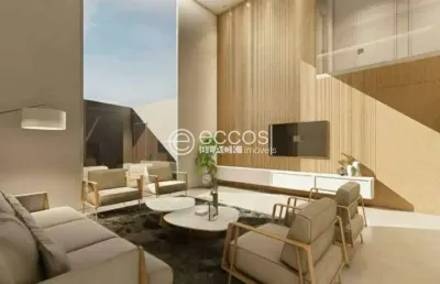 Casa em condomínio à venda, 4 quartos, 4 suítes, 2 vagas, jardim sul - uberlândia/mg