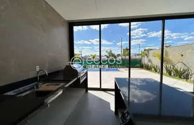 Casa em condomínio à venda, 3 quartos, 3 suítes, 2 vagas, gávea - uberlândia/mg
