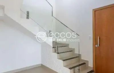 Apartamento duplex à venda, 3 quartos, 1 suíte, 2 vagas, novo mundo - uberlândia/mg