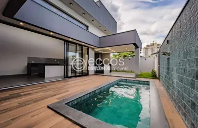 Casa em condomínio à venda, 3 quartos, 3 suítes, 2 vagas, laranjeiras - uberlândia/mg