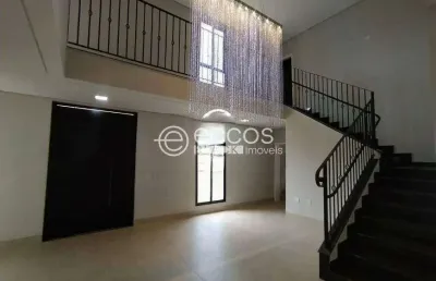 Casa em condomínio à venda, 4 quartos, 4 suítes, 4 vagas, aclimação - uberlândia/mg