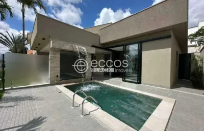 Casa em condomínio à venda, 3 quartos, 3 suítes, 4 vagas, nova uberlândia - uberlândia/mg