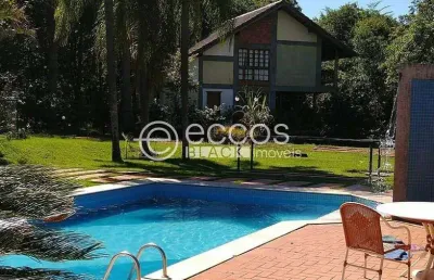 Chácara à venda, 5 quartos, 12 vagas, área rural de uberlândia - uberlândia/mg