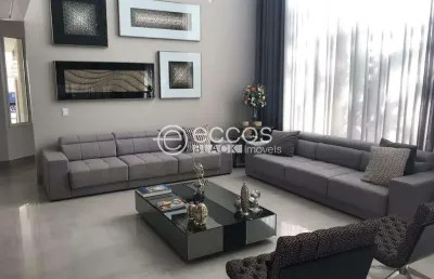 Casa à venda, 4 quartos, 4 suítes, 3 vagas, jardim karaíba - uberlândia/mg