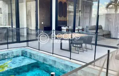 Casa em condomínio à venda, 3 quartos, 3 suítes, 2 vagas, jardim sul - uberlândia/mg