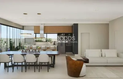 Casa em condomínio à venda, 3 quartos, 3 suítes, 4 vagas, granja marileusa - uberlândia/mg