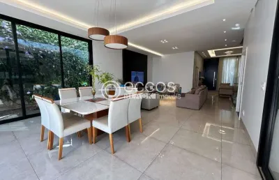 Casa em condomínio à venda, 4 quartos, 4 suítes, 8 vagas, nova uberlândia - uberlândia/mg
