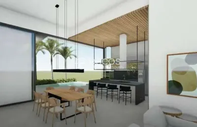 Casa em condomínio à venda, 4 quartos, 4 suítes, 2 vagas, laranjeiras - uberlândia/mg