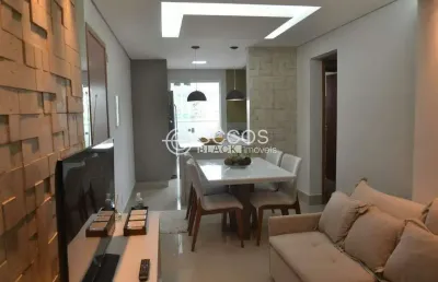 Apartamento para aluguel, 2 quartos, 2 suítes, 1 vaga, jaraguá - uberlândia/mg