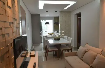 Apartamento para aluguel, 2 quartos, 2 suítes, 1 vaga, jaraguá - uberlândia/mg