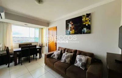Apartamento à venda, 2 quartos, 1 suíte, 2 vagas, bosque dos buritis - uberlândia/mg