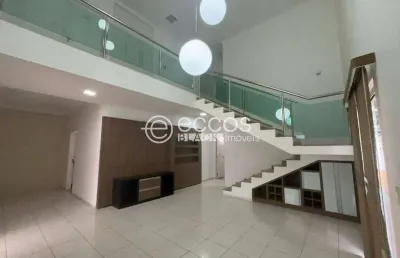 Casa para aluguel, 3 quartos, 2 suítes, 3 vagas, jardim karaíba - uberlândia/mg