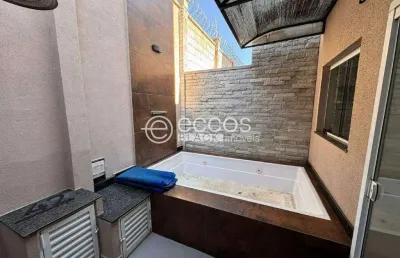 Casa em condomínio à venda, 3 quartos, 1 suíte, 2 vagas, jardim inconfidência - uberlândia/mg