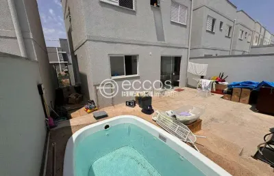 Casa em condomínio para aluguel, 3 quartos, 3 suítes, 2 vagas, granja marileusa - uberlândia/mg