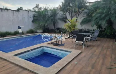 Casa para aluguel, 4 quartos, 2 suítes, 6 vagas, cidade jardim - uberlândia/mg