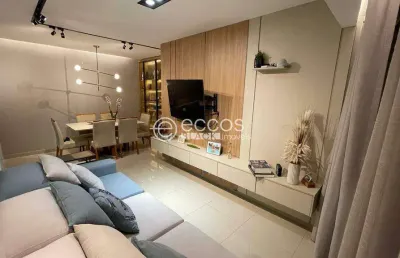 Apartamento à venda, 2 quartos, 1 suíte, 1 vaga, santa mônica - uberlândia/mg