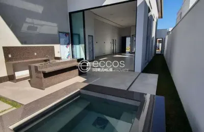 Casa em condomínio à venda, 4 quartos, 4 suítes, 2 vagas, cidade jardim - uberlândia/mg