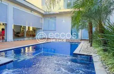 Casa à venda, 4 quartos, 4 suítes, 10 vagas, jardim karaíba - uberlândia/mg