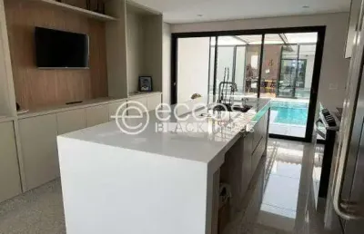 Casa em condomínio à venda, 3 quartos, 3 suítes, 4 vagas, granja marileusa - uberlândia/mg