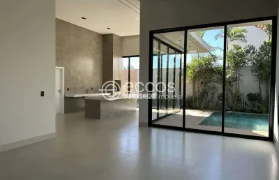 Casa em condomínio à venda, 3 quartos, 3 suítes, 4 vagas, granja marileusa - uberlândia/mg