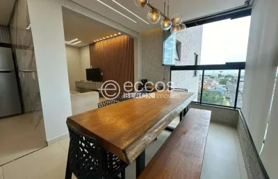 Apartamento à venda, 2 quartos, 1 suíte, 1 vaga, alto umuarama - uberlândia/mg