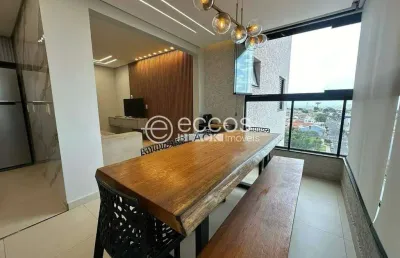 Apartamento à venda, 2 quartos, 1 suíte, 1 vaga, alto umuarama - uberlândia/mg