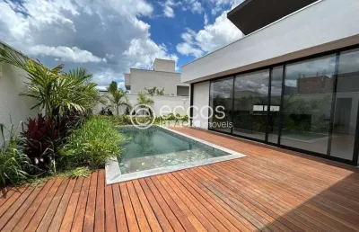 Casa em condomínio à venda, 1 quarto, 3 suítes, 4 vagas, granja marileusa - uberlândia/mg
