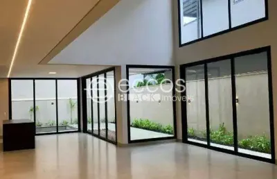 Casa em condomínio à venda, 4 quartos, 4 suítes, 2 vagas, jardim sul - uberlândia/mg