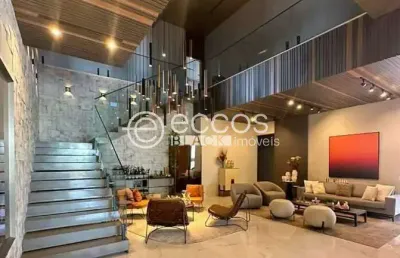 Casa à venda, 5 quartos, 5 suítes, 4 vagas, cidade jardim - uberlândia/mg