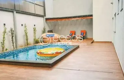 Casa à venda, 3 quartos, 3 suítes, 3 vagas, santa mônica - uberlândia/mg