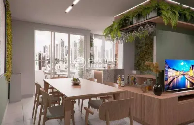 Apartamento à venda, 3 quartos, 1 suíte, 1 vaga, novo mundo - uberlândia/mg