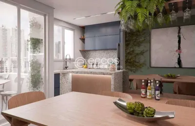 Apartamento à venda, 2 quartos, 1 suíte, 1 vaga, novo mundo - uberlândia/mg