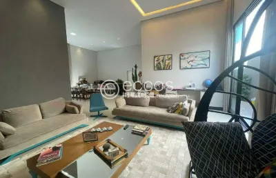 Casa em condomínio para aluguel, 3 quartos, 3 suítes, 4 vagas, jardim sul - uberlândia/mg