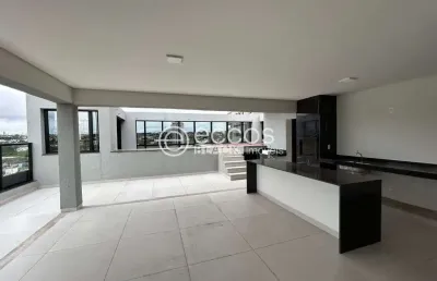 Cobertura à venda, 4 quartos, 4 suítes, 3 vagas, morada da colina - uberlândia/mg