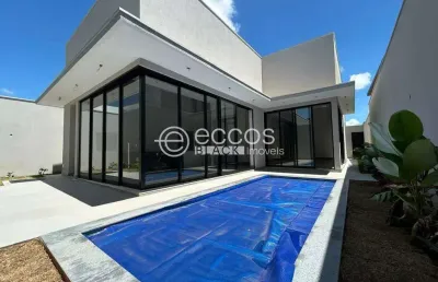 Casa em condomínio à venda, 3 quartos, 3 suítes, 3 vagas, gávea - uberlândia/mg
