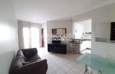 Flat para aluguel, 1 vaga, patrimônio - uberlândia/mg