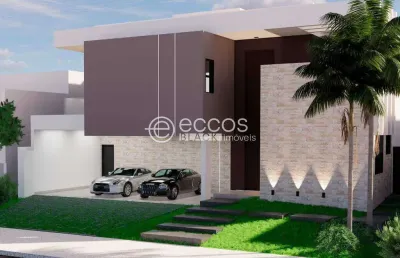 Casa em condomínio à venda, 4 quartos, 4 suítes, 3 vagas, morada da colina - uberlândia/mg