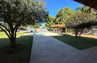 Chácara à venda, 3 quartos, 1 suíte, 25 vagas, morada nova - uberlândia/mg