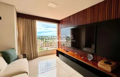 Apartamento à venda, 3 quartos, 1 suíte, 2 vagas, mercês - uberaba/mg