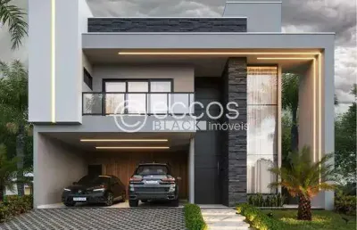 Casa em condomínio à venda, 3 quartos, 3 suítes, 2 vagas, novo mundo - uberlândia/mg